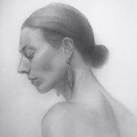 Portrait Sketch of Girl