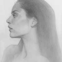 Portrait Sketch of Girl